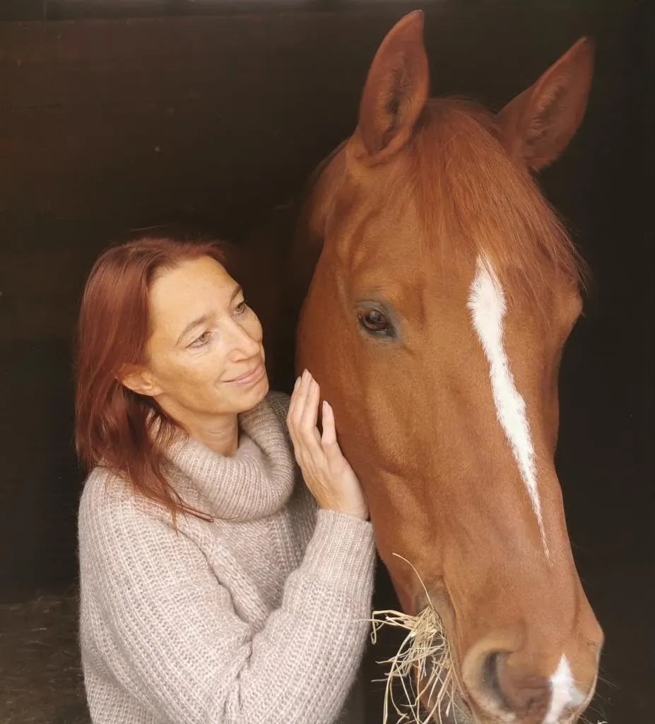 Petra mit Pferd